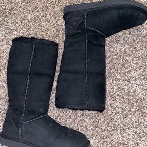 women’s tall black uggs